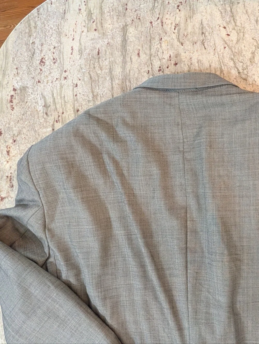 Lauren Ralph Lauren 2 Button Blazer Mens Tall Size 56 L Gray 100% Wool Business